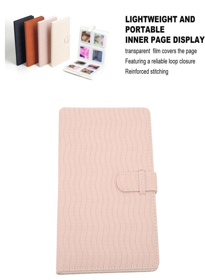 ZENKO 128 Pockets Lock Photo Album Compatible with Fujifilm Instax Mini 12 11 90 70 25 9 8S 8 7S Instant Camera/, Polaroid Snap SnapTouch PIC-300 Z2300 Mint Zip Instant Camera Printer-Pink Wave - Image 5